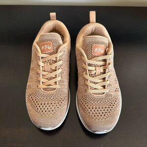 APL pink/nude sneakers Size 7